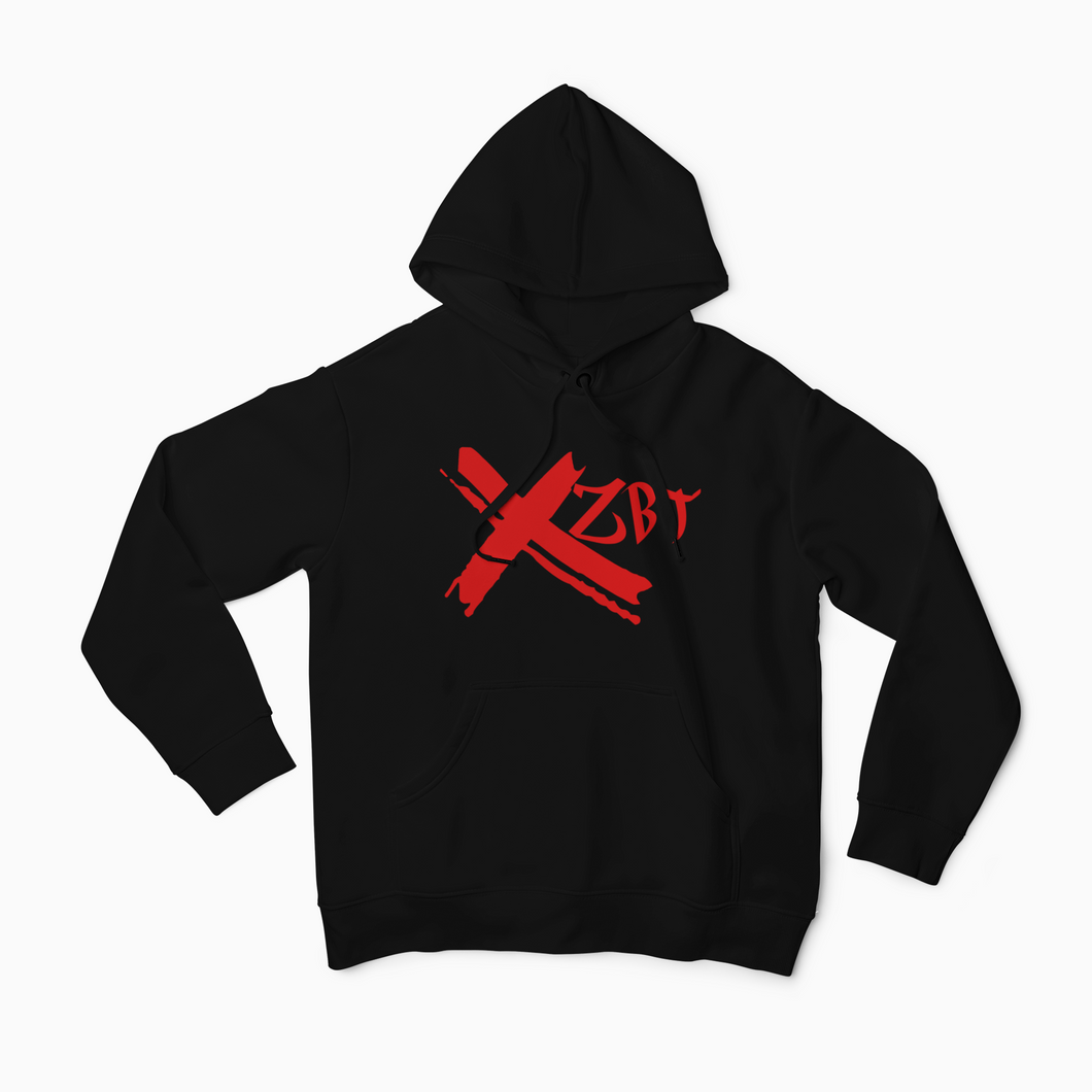 Red XZBT Logo Hoodie